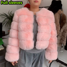Women'S Fashion Faux Fur Coat Super Hot Autumn Winter Women Short Faux Fox Fur F
