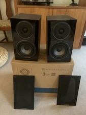 Wharfedale Diamond 12.1 Walnut Bookshelf Speakers Pair