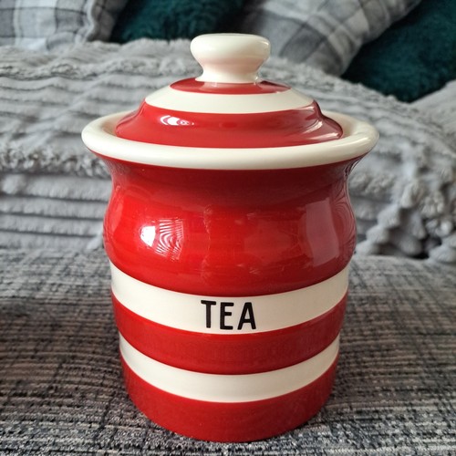 Green cornishware red - t,