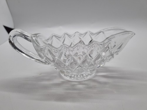 Small pressed glass diamond - glass,