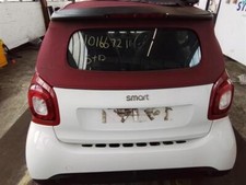 TAILGATE BOOT SMART FORTWO CABRIO 2015 On 2 DOOR CONVERTIBLE WHITE - 12588148