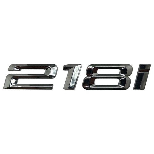 Silver chrome 218i car flat - silver,