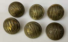Vintage 6 X Brass GWR Great