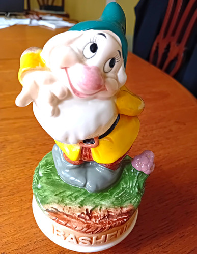 Schmid disney bashful figurine - disney,