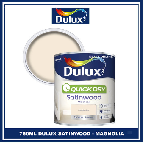 Dulux quick dry magnolia - dry,