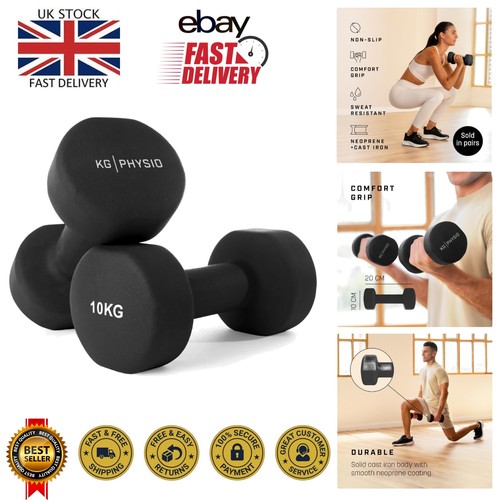 Neoprene coated dumbbell set - dumbbell,