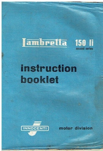 Lambretta 150 second series - lambretta,