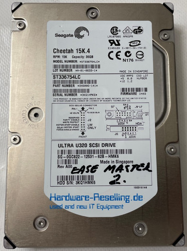 Seagate cheetah 36gb 15k - 3.5",