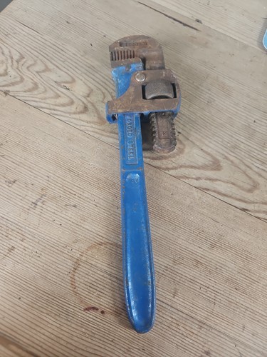 Record stilson pipe - record, 12-pipe