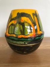 POOLE POTTERY DELPHIS CAROL CUTLER BULBOUS VASE