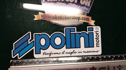 Large polini blue - polini, decals