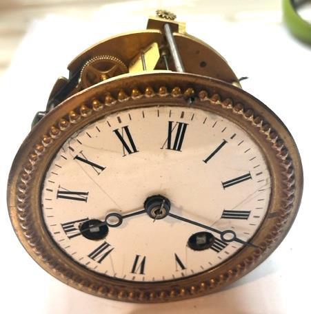 Antique french mantle clock - antique,