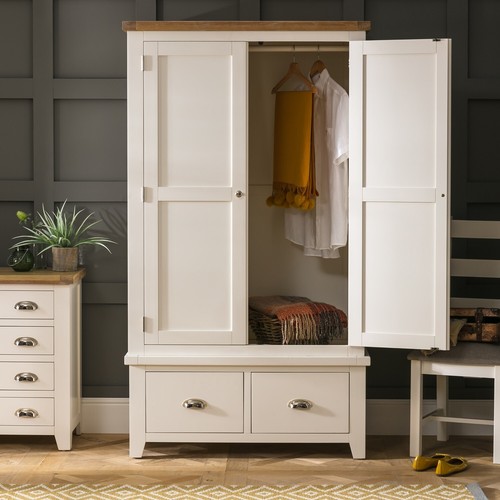 Door wardrobe with - door,