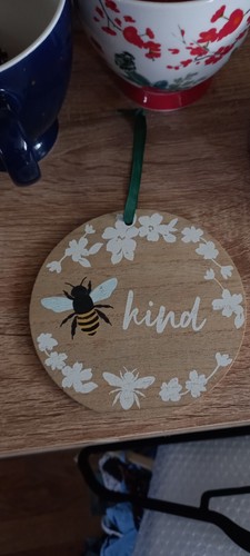 Bee kind wooden - kind,
