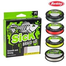 Berkley Sick Braid X8 Fishing Line 150m - All Colours