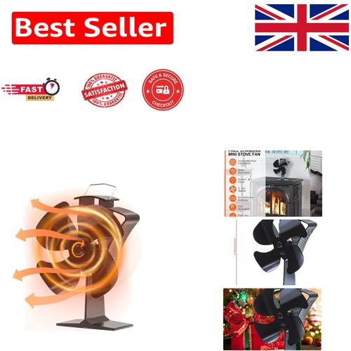 Compact log burner fan - burner,