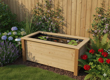 Wooden Garden Pond/Water
