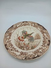 Johnson Bros Windsor Ware England Flying Wild Turkeys Plate - 27cm