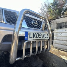 Nissan Navara 2.5Dci D40 Bull bars A bar nudge   "06-2015reg