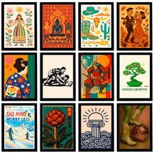 World Culture Poster A3 A4 A5