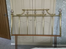 Lovely Brass Double headboard VGC