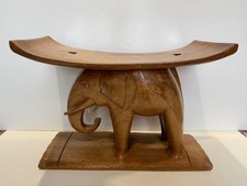 Hand Carved Wooden Elephant