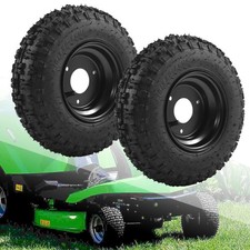 2pc 4.10-6 Tires Wheel 3 Lug