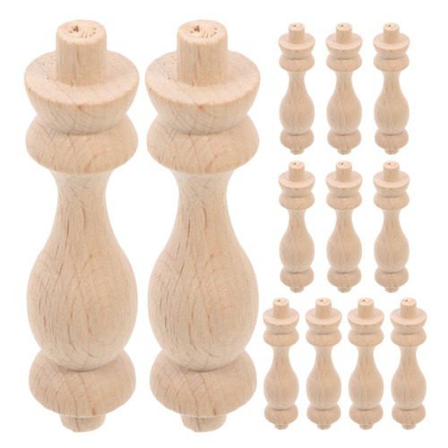 16pcs reusable beige wooden - reusable,