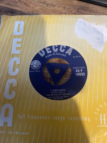 The beverley sisters dreamed - beverley,