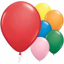 QUALATEX 11" Latex Balloons All Plain Colours Packs of 6, 8 & 12 FREE POSTAGE