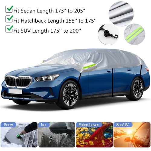 Waterproof half car cover - half,