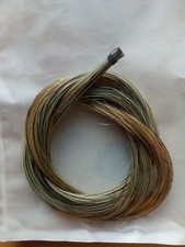 1 HANK OF REAL HORSE HAIR, GREY, FOR 4/4 VIOLIN BOW OR OTHER USE , UK SELLER!!!