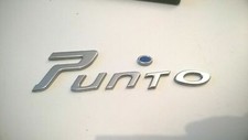 Genuine Fiat Grande Punto Rear Boot Letters 2006 year (blue bottom)