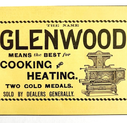 Glenwood grand oven range 1894 - glenwood,