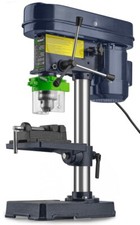 WUBER Bench Pillar Drill Press 16mm 5-Speed Metal Table Vise 1600W Included