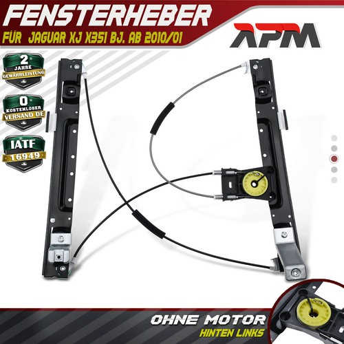 Window regulator rear - window, left