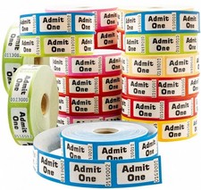 Admit One Roll Tickets Variety