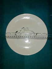 Dubout Cats  2001 Editions-  Albert Clouet -  ' Confidences  '  - 8 inch Plate