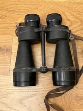 WW2 Large Ross 10x50 Binocular with leather case. Special Air Service, powerful!