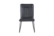 HEW S Pu Black Dining Chair