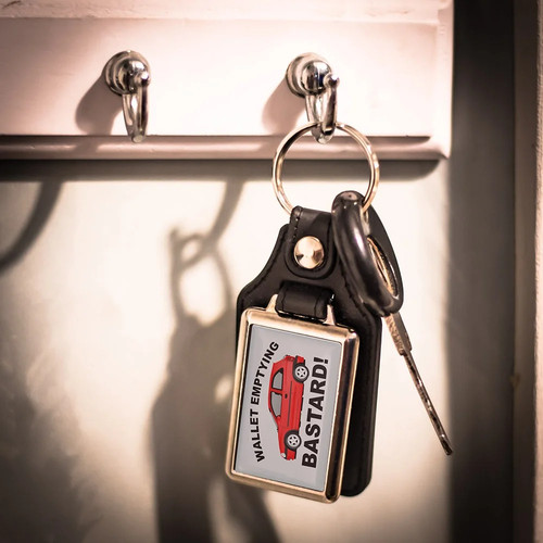 Key ring vauxhall corsa b - key,