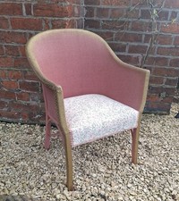 A vintage Lloyd Loom dusty