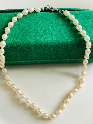 Vintage oval pearl - vintage,