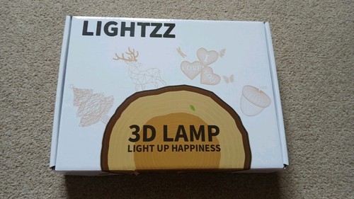 Lamp geometric cat shape - 3d,