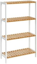 Bamboo Storage Shelf, 4-Tier