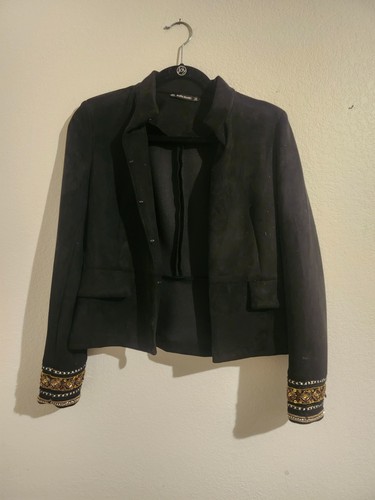 Zara basic suede effect - , jacket