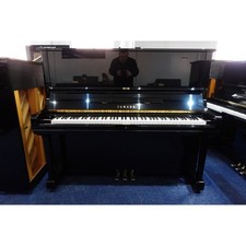 Second Hand Yamaha U3M Upright Acoustic Piano | Polished Ebony | Bolton