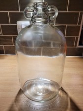 Demijohn Bottle Clear Glass, 1
