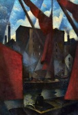 C R W Nevinson Limehouse 1913