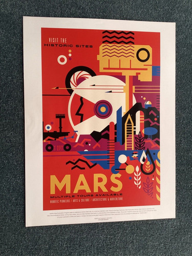 Mars colour poster x - poster,, 16"